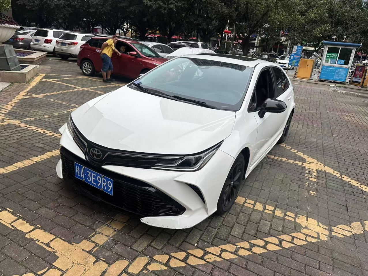  Тойота Королла 2021 года, TNGA 1.5L Direct Shift-CVT, спортивная версия