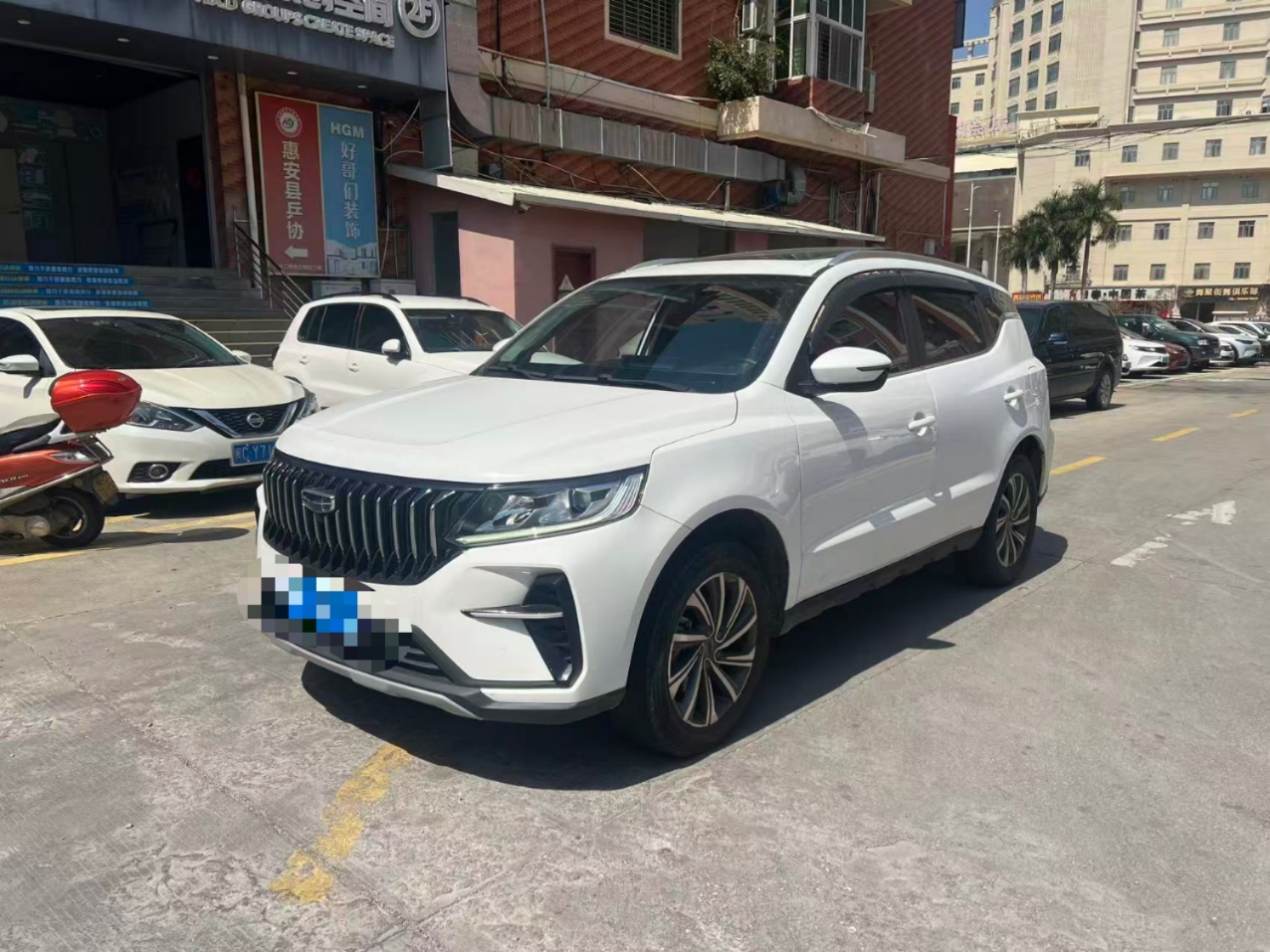 Geely Yuanjing X6 2021 год PRO 1.4T автоматическая роскошная версия