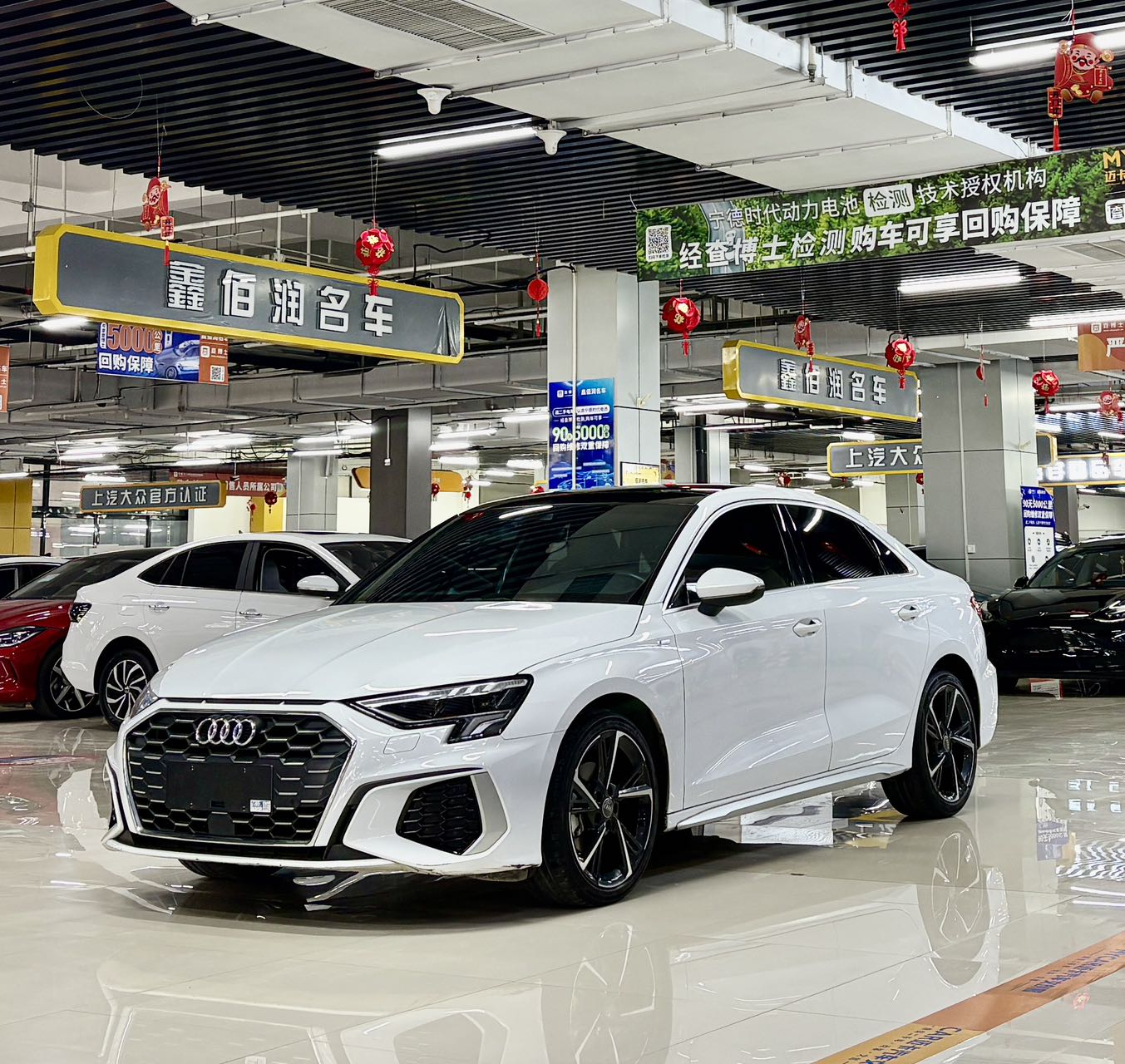Audi A3L 2022 года, стильная спортивная версия