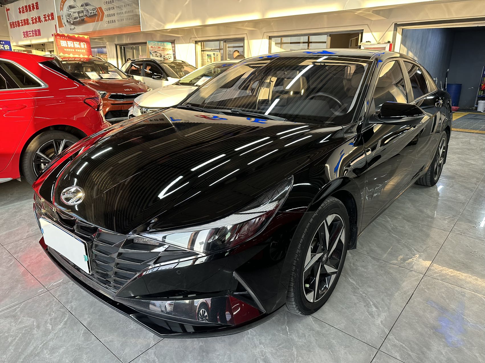 2021 год выпуска Hyundai Elantra Elite
