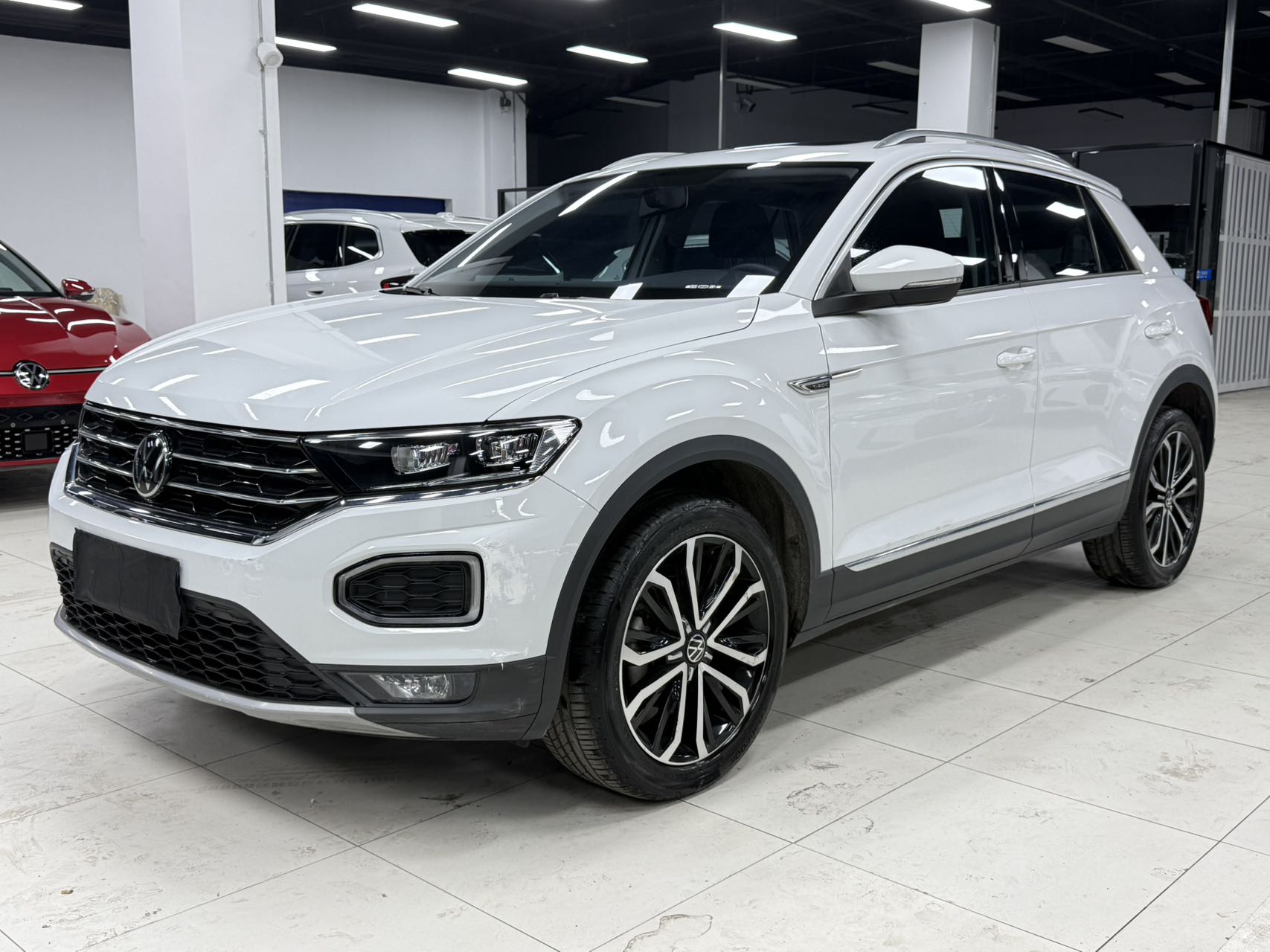 T-Cross 2021 модельная серия, обновленная версия 280TSI DSG 2WD, люксовая интеллектуальная версия