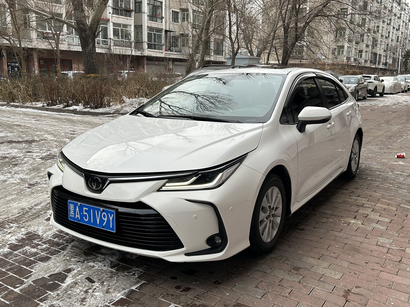Corolla 2022 TNGA 1.5L CVT пионеры
