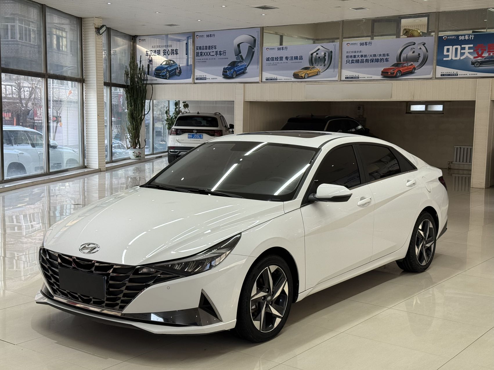 Hyundai Elantra 2021 1.5L CVT GLX Элитная версия