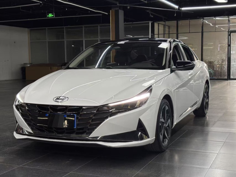 Современный Elantra 2022 года, 1.5L CVT LUX премиум версия, стандарт Евро VI