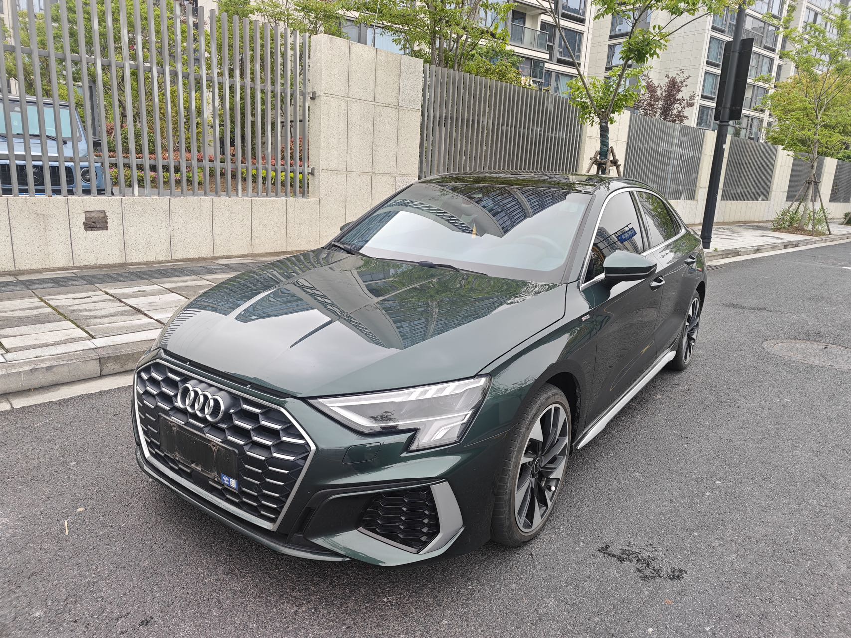 Audi A3 2022 года, стильная спортивная версия, седан