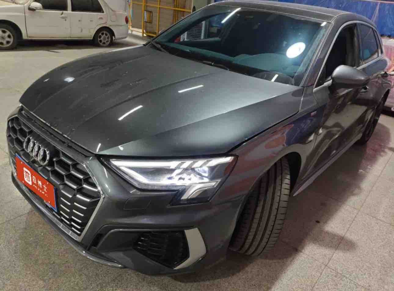 Audi A3 2023 года, обновлённая модель, Sportback 35 TFSI, стильная спортивная версия
