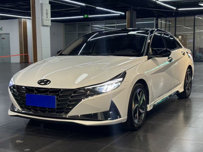 Современный Elantra 2022 года, 1.5L CVT LUX премиум версия, стандарт Евро VI