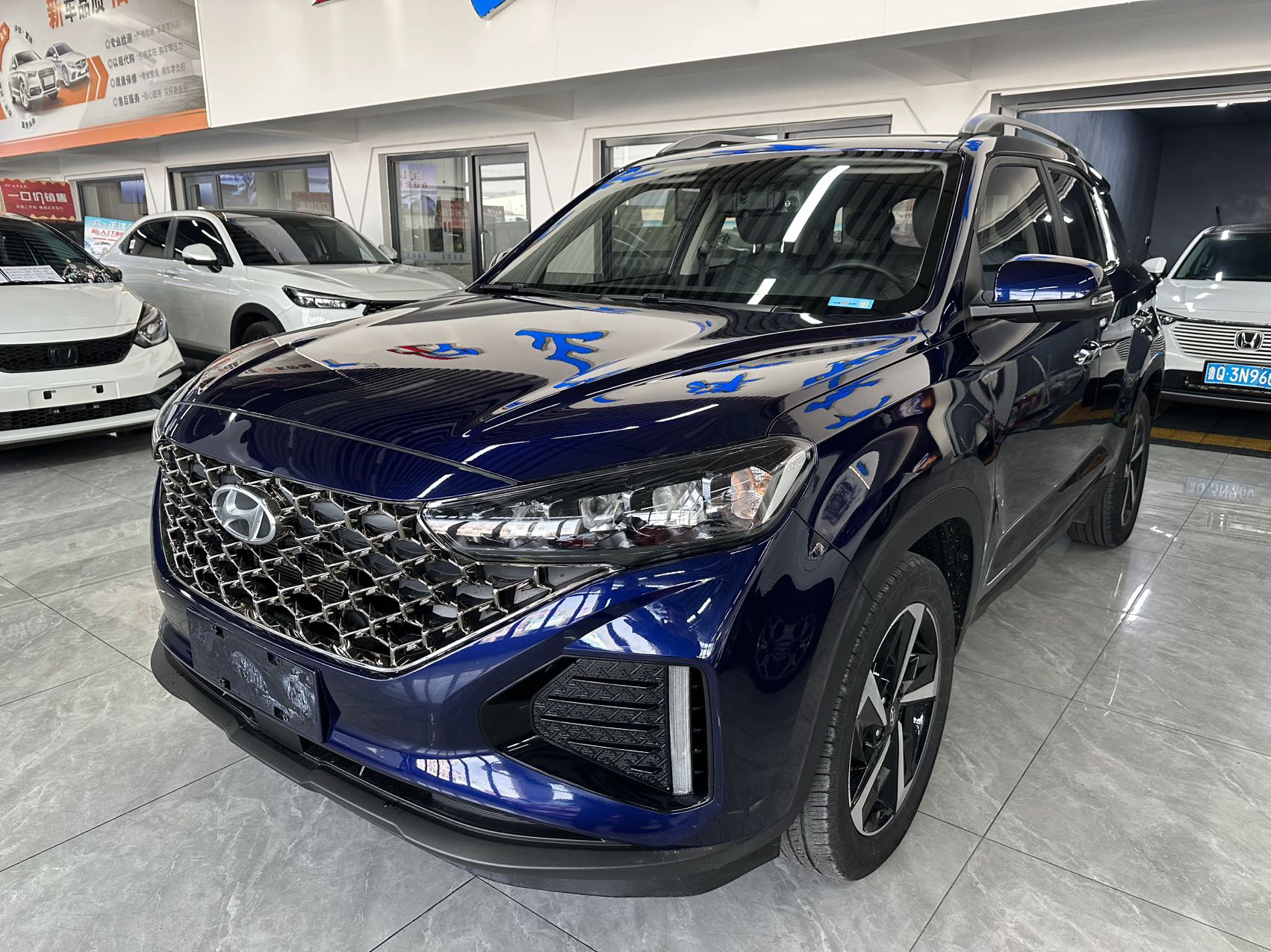 Современный ix35 2021 года, версия DCT передний привод, топовая комплектация GLS