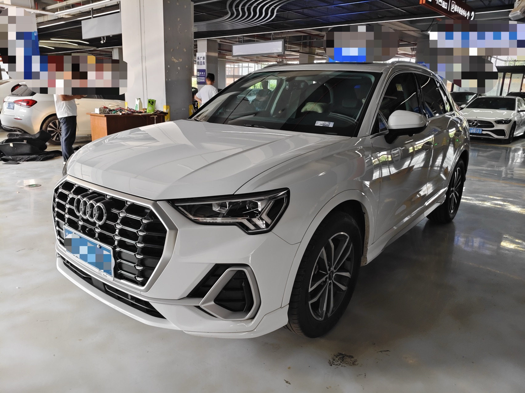 Audi Q32021 35 TFSI агрессивный и динамичный тип